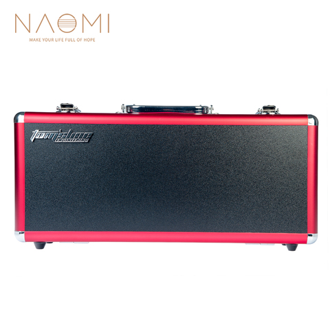 NAOMI Aroma Guitar Effect Pedal Case APB-3 Guitar Effect Pedal Carry Case Box Total Metal Locking Case For Electric Guitar ► Photo 1/6