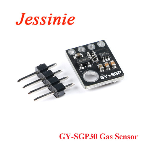 SGP30 Gas Sensor Module Air Quality TVOC eCO2 Carbon Dioxide Measurement Formaldehyde Air Detector Module 3.3V 5V IIC I2C ► Photo 1/5