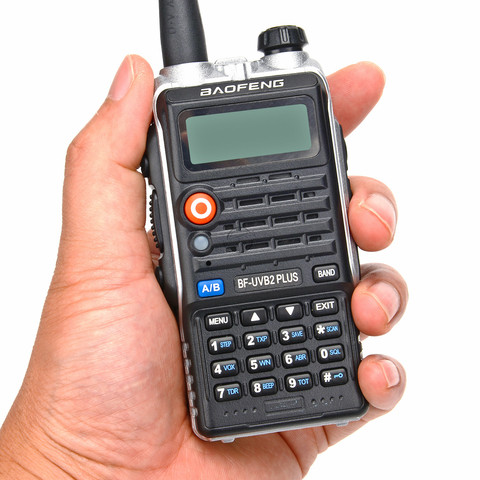UV-B2 Plus 8W cb radio 4800mah LEG radio baofeng talkie  portable dual VHF/UHF battery 128ch mobile walkie talkie LCD handheld ► Photo 1/6