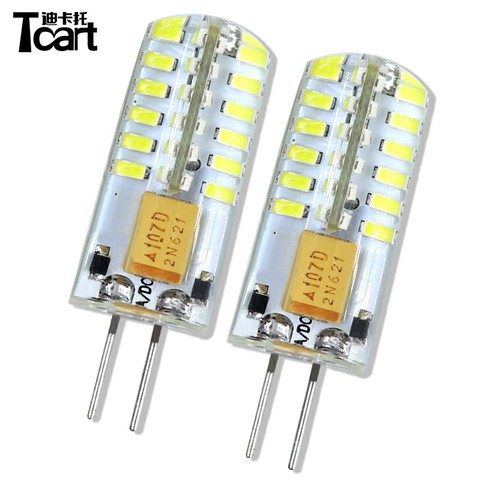 Tcart 2pcs drl light G4 Hp24w 32 4014 12V g4 led bulbs Daytime Running Lights for Citroen c5 and for peugeot 3008 ► Photo 1/6