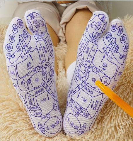 Massage socks Chinese Medicine Acupoint sock Women and Men Spring ► Photo 1/1