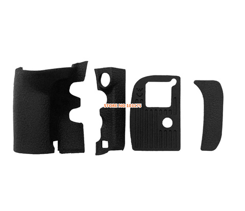 NEW A Set of 4PCS For Nikon D800 D800E Camera Grip Body Bottom Rubber Cover Unit Hand Part +Tape ► Photo 1/1