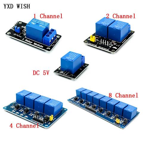 5V 1 2 4 8 channel Relay module with optocoupler Relay 5 V Output 1 2 4 8 way Relay module For arduino Expansion Board ► Photo 1/5