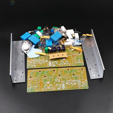 ZEROZONE Bell of 2 pcs. JLH2003, Class A Single-ended Power Amplifier, 22W + 22W, 8Ohm DIY Kit (2ch) ► Photo 1/3