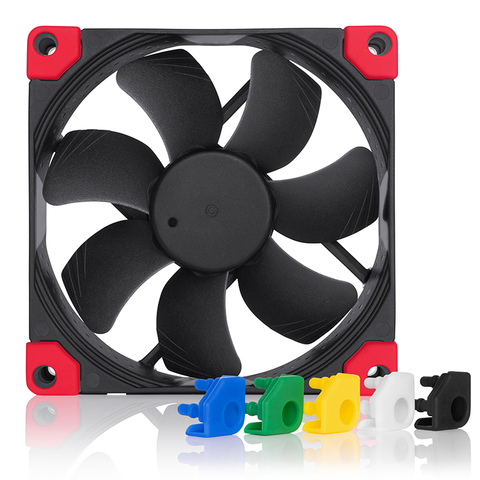 Noctua NF-A9PWM 90mm chromax.black.swap color version fan 9CM thin fan ► Photo 1/6