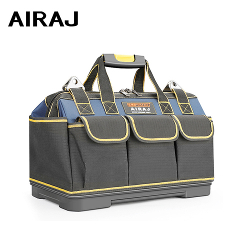 AIRAJ 2022 Upgrade Tool Bag 13/15/17/19/23 in Electrician Bag 1680D Oxford Waterproof Wear-resistant Strong Tool Storage Toolkit ► Photo 1/6
