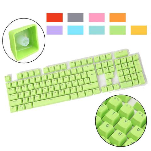 Mechanical Keyboard 104 keys keycaps PBT Doubleshot Backlit Spacebar Key caps For Cherry/Kailh/Gateron/Outemu-Switch 키캡  кейкапы ► Photo 1/6