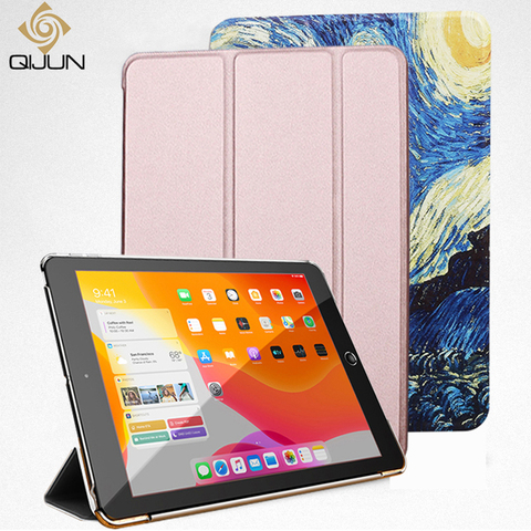 Case For iPad 2 3 4 9.7'' Flip Trifold Stand Case PU Leather Full Smart Auto Wake Cover For ipad 2 ipad4 3 A1396 A1460 Case ► Photo 1/6