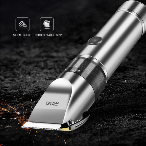 AIKIN Riwa Professional Hair Clipper X9 Hairdressing Rechageable Cordless Hair Trimmer For Barber Titanium Ceramic Blade Clipper ► Photo 1/6