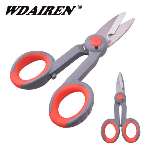 1Pcs Fishing Scissors Braid Line Lure Cutter 14cm Mini Fish Use Scissors Multifunction Portable Fishing Tools Accessorie ► Photo 1/6