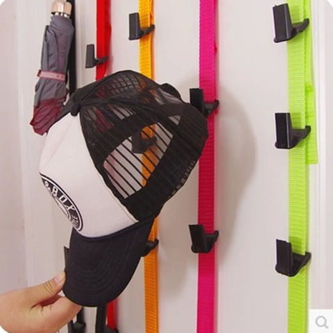 Baseball Cap Rack Hat Holder Rack Organizer Storage Protable Door Closet Hanger Door Hooks ► Photo 1/5