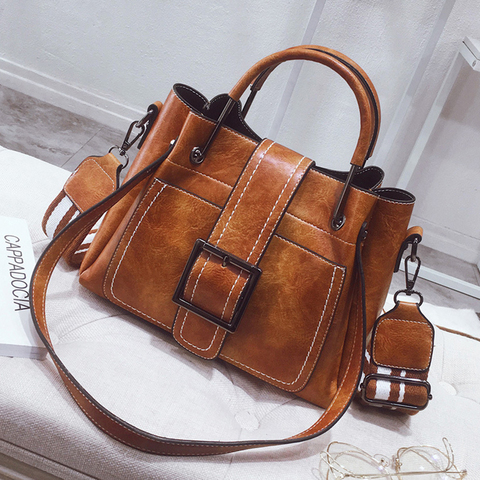 High Quality Leather Women Handbags Fashion Crossbody Bags for Women 2022 New Shoulder Bag Purses and Handbags Sac Tote Bag ► Photo 1/6