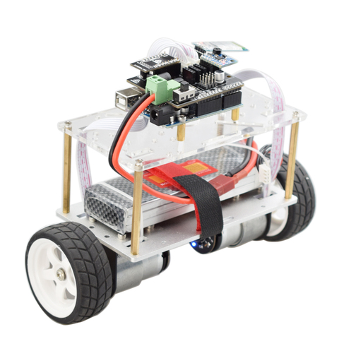 Arduino Two wheel Balancing Car Self-balancing Robot Kit with HC06 Bluetooth APP Control UNO R3 MPU6050 for DIY PID Automation ► Photo 1/3