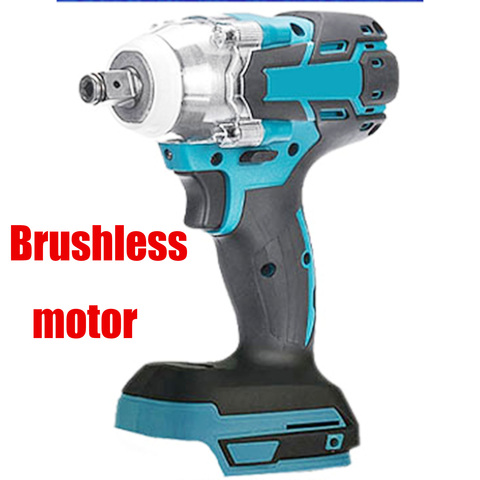 18V 588N.m Li-Ion Cordless Impact Wrench Driver Torque 1/2'' Socket Electric Wrench Replacement For Makita Battery Household Car ► Photo 1/6