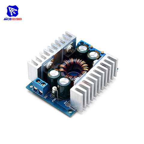 diymore DC-DC DC 5-30V to 1.25-30V 8A Automatic Adjustable Step Up/Down Boost/Buck Converter Module Voltage Regulator for Car ► Photo 1/6