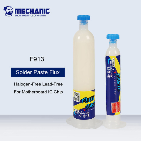 MECHANIC F913 Chips Repair Dedicated Soldering Flux Paste Lead-Free Halogen-Free Soldering Oil For IPhone Motherboard BGA Repair ► Photo 1/6