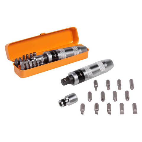 Screwdriver impact with bits-inserts 5/16 