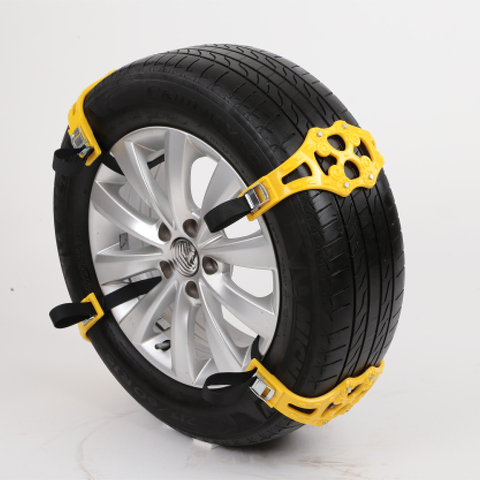 1pcs/set Car Anti-skid Safety Double buckle TPU Chains Winter Roadway Safety Tire Snow Snap Skid Wheel chains ► Photo 1/6
