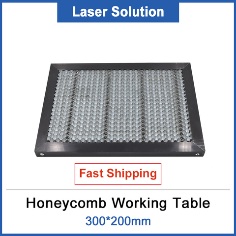 K40 Series: Laser Honeycomb Working Table 300*200mm Board Laser Air Assist For CO2 Laser Engraver Cutting Machine ► Photo 1/6
