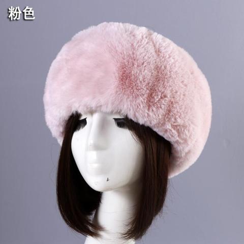 Women Fuzzy Faux Fur Headband Leopard Headband Girls Soft Thick Wide Fur Headwear Winter Hat Faux Fur Hair Band Hair Accessories ► Photo 1/6