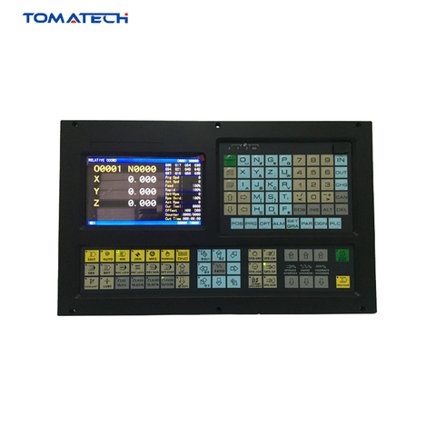 TOMATECH Original the best choice for retrofiting full English 4 axis CNC milling controller with PLC ladder ► Photo 1/3