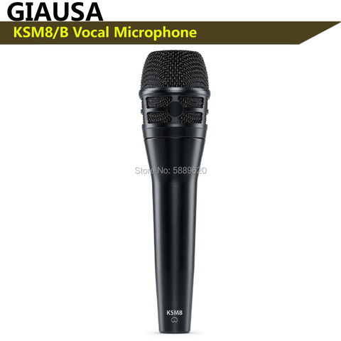 Free shipping, KSM8/N , KSM8/B wired dynamic cardioid professional vocal microphone , KSM8 wired vocal microphone ► Photo 1/6