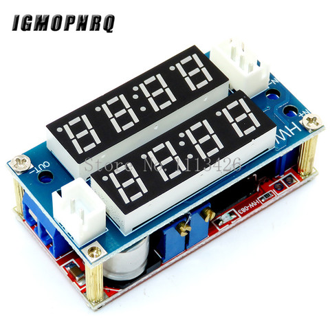 2 in 1 XL4015 5A Adjustable Power CC/CV Step-down Charge Module LED Driver Voltmeter Ammeter Constant current constant voltage ► Photo 1/2