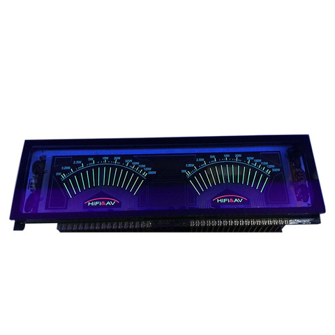 Dual VU Meter Audio Level dB Meter Mono Power Amplifier Panel Music Audio Spectrum Indicator with power supply ► Photo 1/3