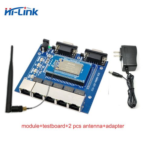 Free ship serial UART embedded wifi wireless  mt7628 support openwrt with 300Mbps HLK-7628N kit ► Photo 1/5