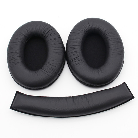 For Sennheiser HD202 HD212 HD437 HD447 HD457 HD47Earpad Ear Pad Earphone Soft Foam Cushion Headband Cover Head Band Replacement ► Photo 1/5