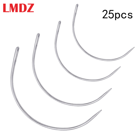 LMDZ 25Pcs C Type Curved Mattress Needles Hand Sewing Home Household Repair Sewing Needles 25Pcs C Type Needle ► Photo 1/6