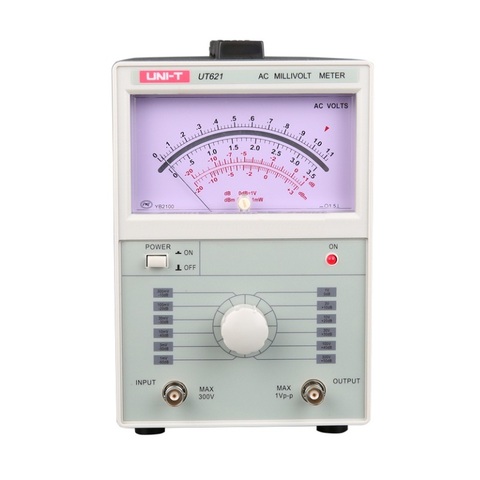 UNI-T UT621 Analog Voltage/Digital Voltmeter/Analog Multimeter 100uV-300V Millivoltmeter UT-621 ► Photo 1/5