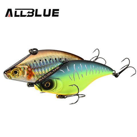 ALLBLUE VIBRATION-X Sinking VIB Fishing Lure Lipless Hard baitFfishing Accessories Popper Lure fishing spoons chatter bait ► Photo 1/6