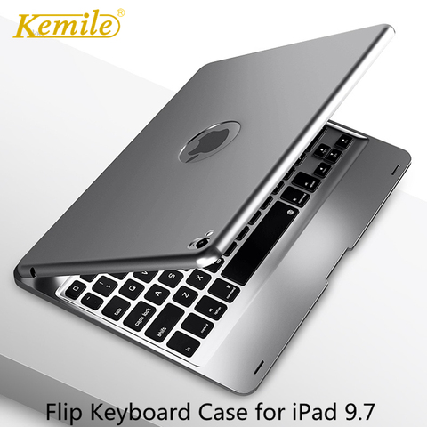 Flip Keyboard for Apple iPad 9.7 2022 2017 Air 2 Pro 9.7 Case Bluetooth Keyboard Case for iPad mini 4/5 7.9 Case Keyboard keypad ► Photo 1/6