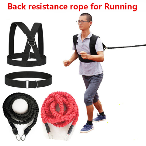 Running sprint dash track and field pull rope resistance Bands for Football Basketball powerful strength Explosive force ► Photo 1/6
