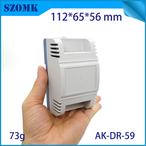 4 pcs/lot SZOMK plastic din rail enclosure for pcb devices 120*110*51 mm ► Photo 1/1