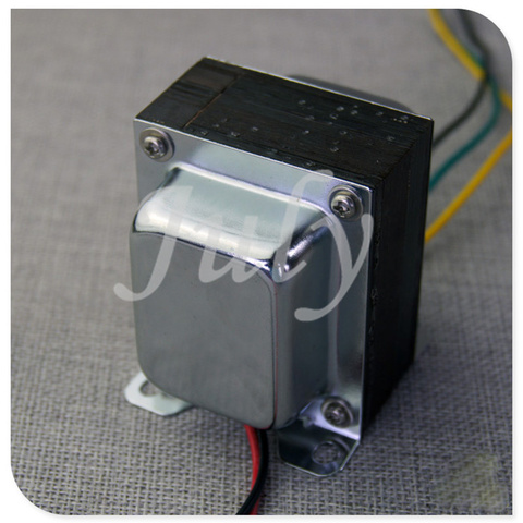 6W 5K Z11 annealing sheet single-ended output transformer, vertical chrome plated cover, used for 6P14 6P1 6V6 electron tube ► Photo 1/3