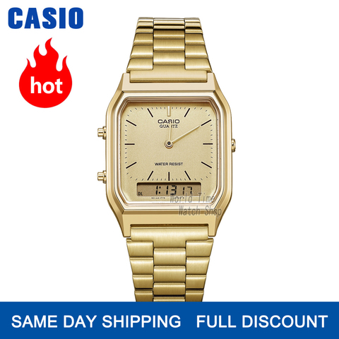 Casio watch gold watch men top brand luxury Dual display Waterproof Quartz men watch Sport military WristWatch relogio masculino ► Photo 1/5