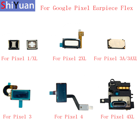 Earpiece Speaker Flex Cable Replacement Part For Google Pixel /XL / Pixel 2 /2XL/ 3/3XL 3A 3A XL Replacement Parts Tested ► Photo 1/6