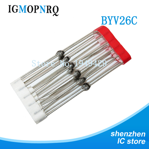 10pcs BYV26C BYV26 SOD-57 Rectifier Diode ► Photo 1/2