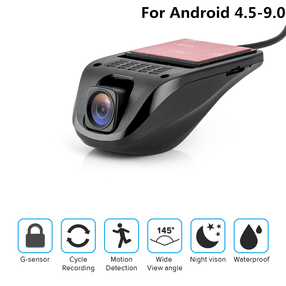 Mini Car DVR USB Camera Dashcam Full HD Registrator Video Recorder