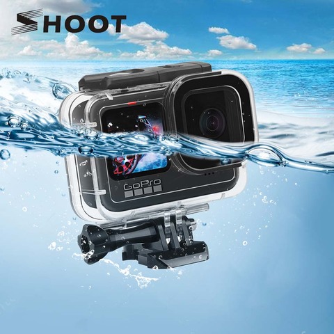 Price History Review On Shoot 60m Underwater Waterproof Housing Case For Gopro Hero 9 Black Camera Diving Protective Dive Cover For Go Pro 9 Accessories Aliexpress Seller Shoot Official Store Alitools Io