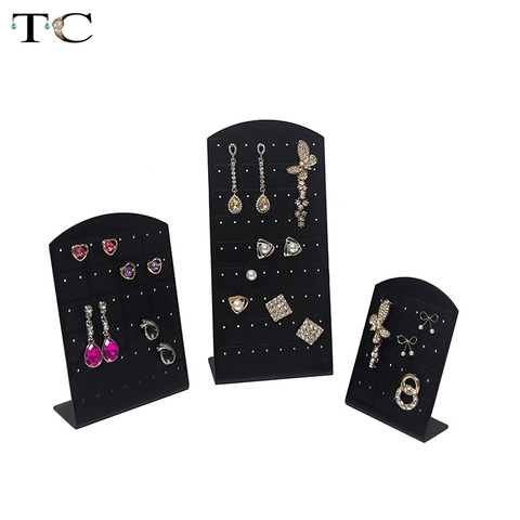 Earrings Display Stand Earring Holder Rack Jewelry Rack  Plastic Earring Organizer Organizador De Joyas for 12/24/36 Pairs ► Photo 1/6