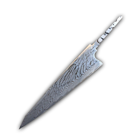 Damascus steel,Damascus kitchenware, 8 inch chef knife Blade ► Photo 1/6