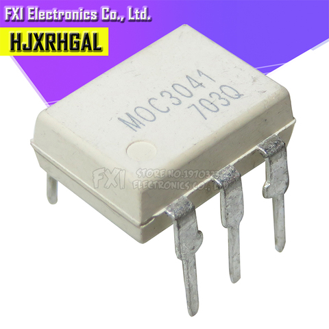 10PCS MOC3041 DIP6 DIP Optocoupler new original ► Photo 1/2