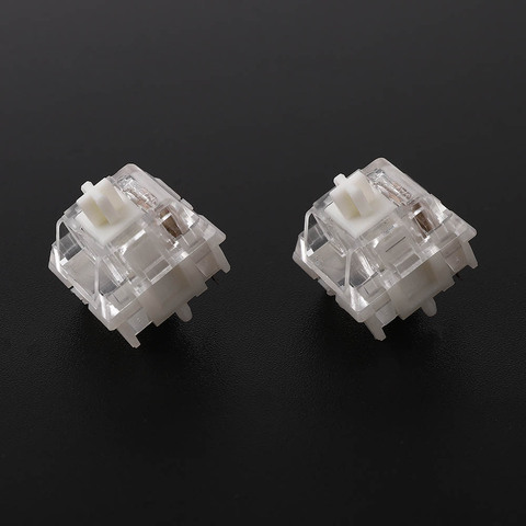 Gazzew Boba U4 RGB version clear top silent tactile Mechanical keyboard custom switch outemu produce ► Photo 1/5