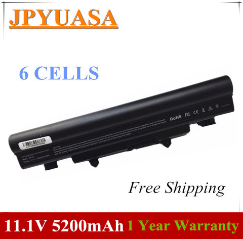 JPYUASA 11.1V Laptop Battery AL14A32 For Acer Aspire E14 E15 E5 E5-531 E5-551 E1-571 E5-421 E5-471 E5-571 E5-572 V3-472 V3-572  ► Photo 1/3