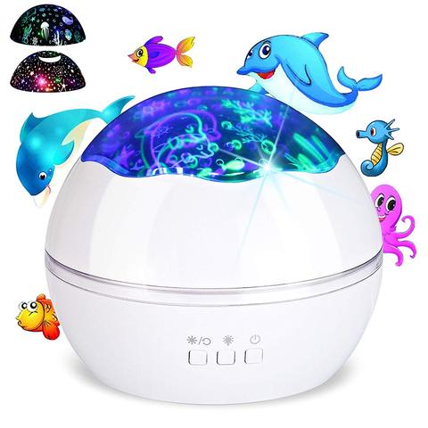 Ball Star Sky Projector Night Light For Home Party Decor Projection LED NightLight Undersea World Colorful Starry Sky Projector ► Photo 1/1