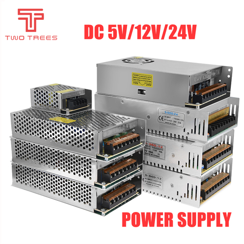 5V 12V 24V Power Supply  10A 20A 25A 30A 33A 40A 16.5A 21A 60A 70A 5A Switching Power Supply Volt 220V to 12V AC-DC SMPS 110V ► Photo 1/6