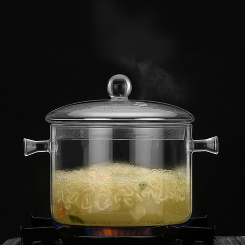 Heat Resistant Glass Soup Porridge Pot